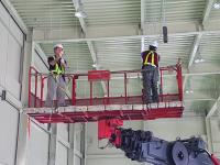 볼트 천장 장비 공사