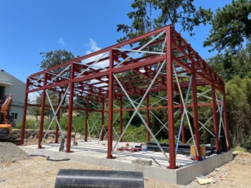 각관철골 공사 전문